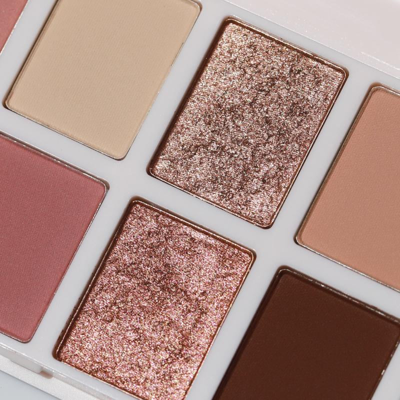Half Caked Makeup Duality I: Eye and Cheek Palette - 6 Silky Eyeshadows and 1 Soft Matte Blush, 8.2G