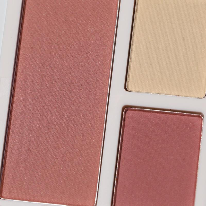 Half Caked Makeup Duality I: Eye and Cheek Palette - 6 Silky Eyeshadows and 1 Soft Matte Blush, 8.2G