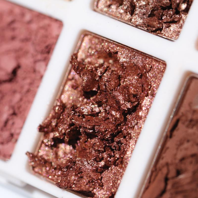 Half Caked Makeup Duality I: Eye and Cheek Palette - 6 Silky Eyeshadows and 1 Soft Matte Blush, 8.2G